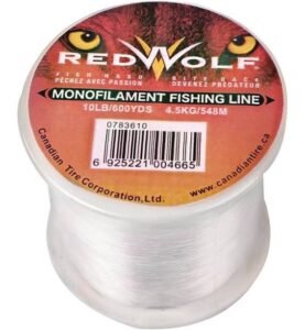 Best Budget Option: Red Wolf Monofilament Fishing Line