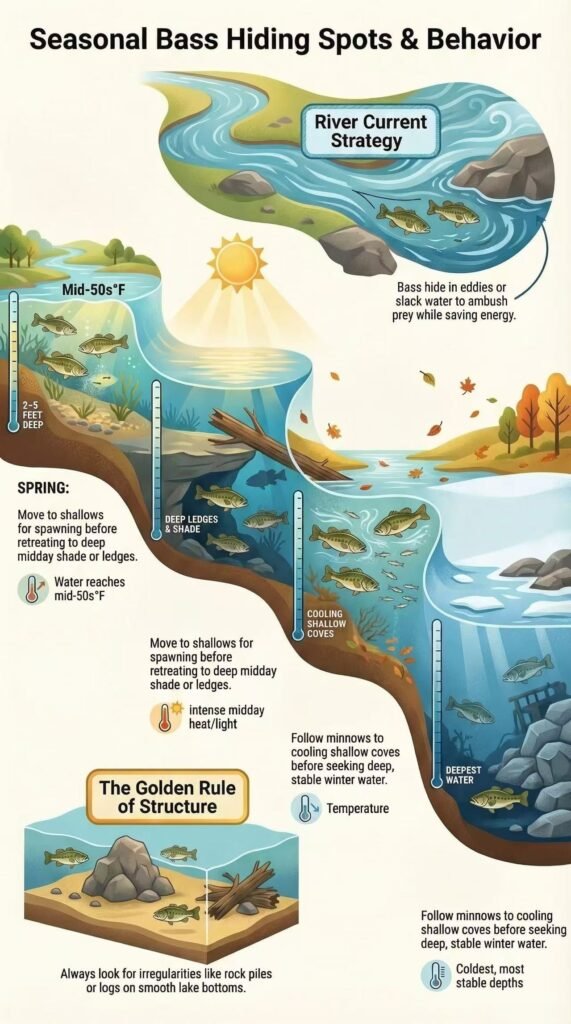 Seasonal Bass Behavior